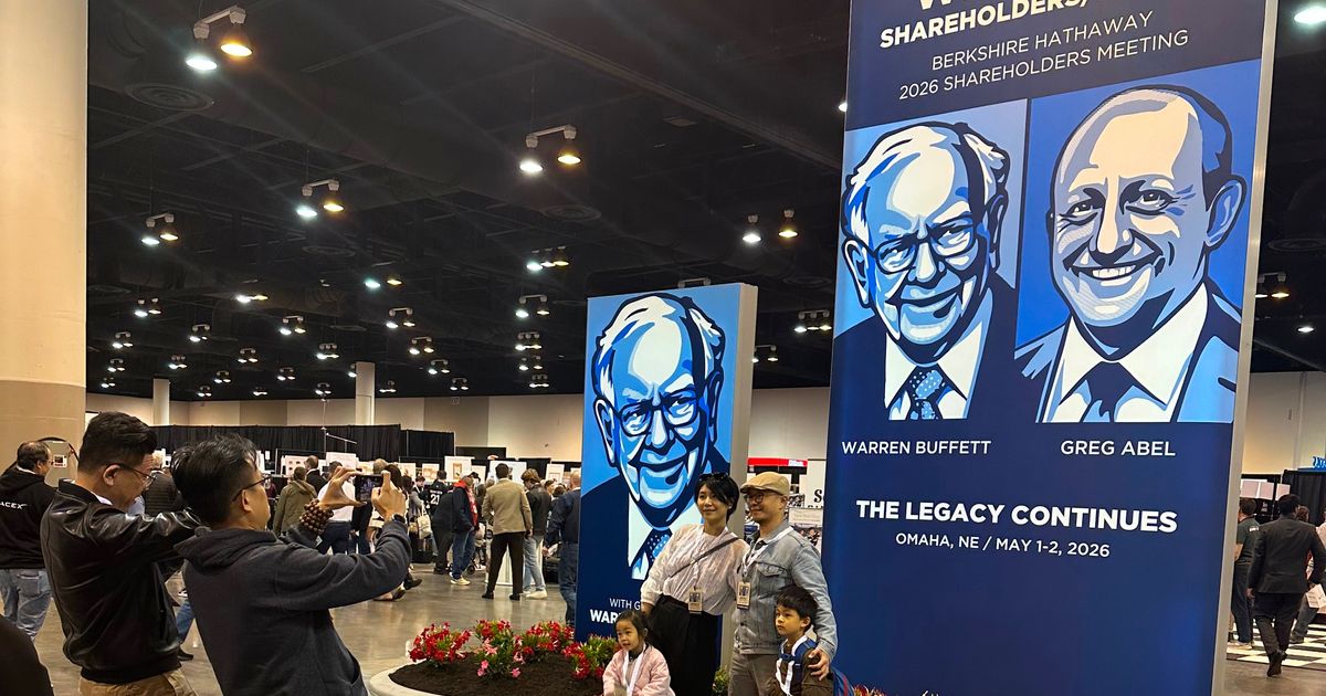 Berkshire Hathaway’s profits double as shareholders gather for the annual meeting on Saturday
