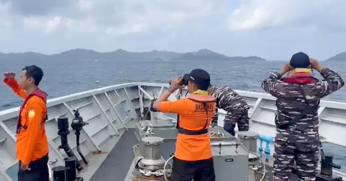 Rescuers in Indonesia find mother and son survivors from sunken passenger boat