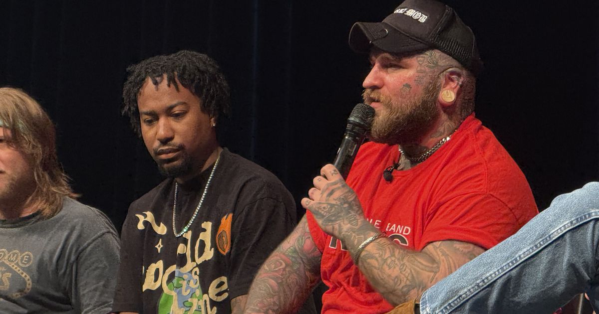 Teddy Swims surprises Rolesville High School students to discuss mental health