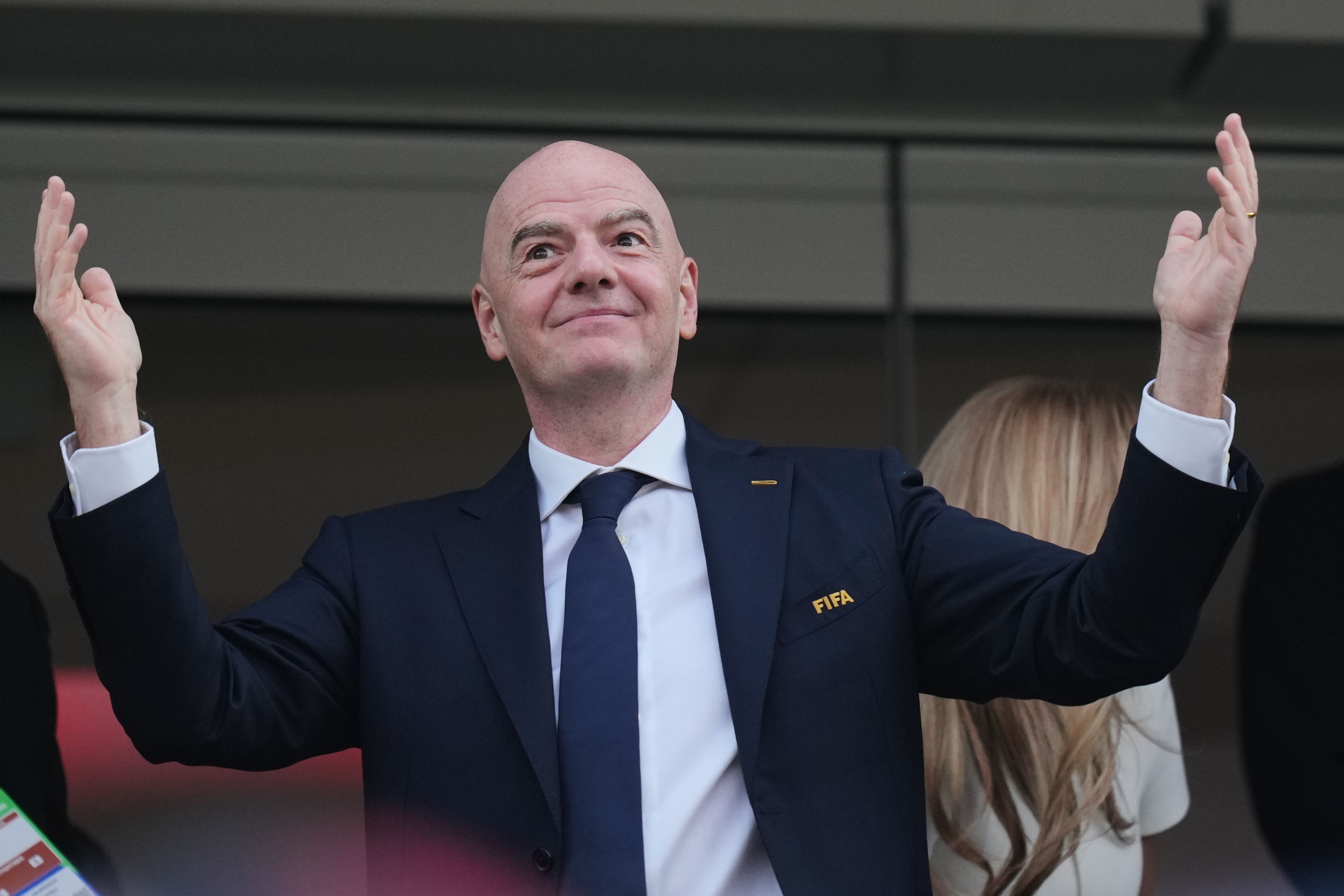 wral.com - JAMES ROBSON — AP Soccer Writer - Infantino says FIFA will analyze using hydration breaks at future World Cups