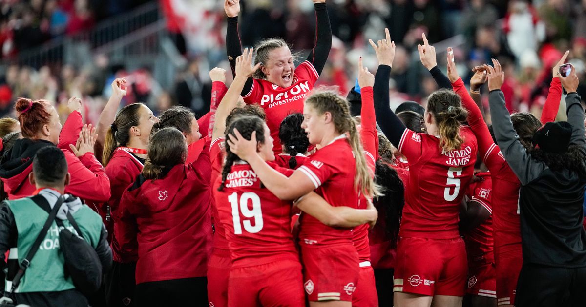 It's over: Canada ends England's 41-match unbeaten streak in women's rugby by 24-21