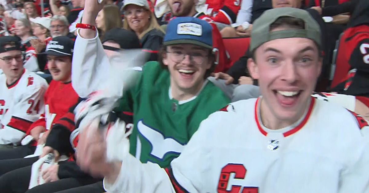 Canadian boys follow childhood friend Seth Jarvis to Stanley Cup celebration