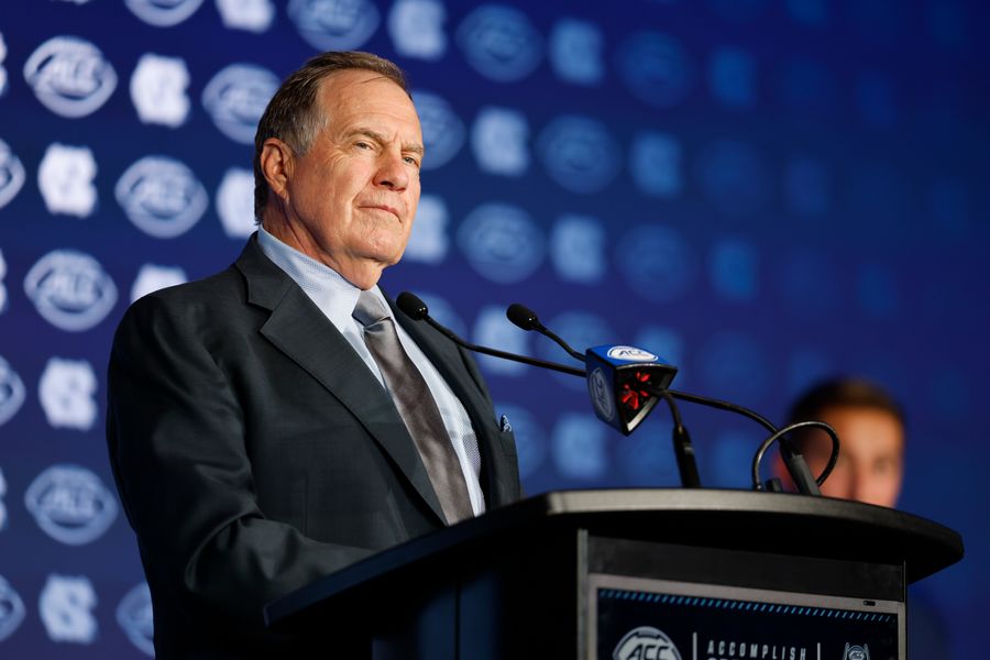 Bill Belichick, rebuilt Tar Heels open preseason football camp with more questions than answers Bill Belichick, rebuilt Tar Heels open preseason football camp with more questions than answers