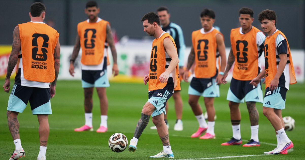 The World Cup final is underway, with Argentina taking on Spain in soccer's biggest game