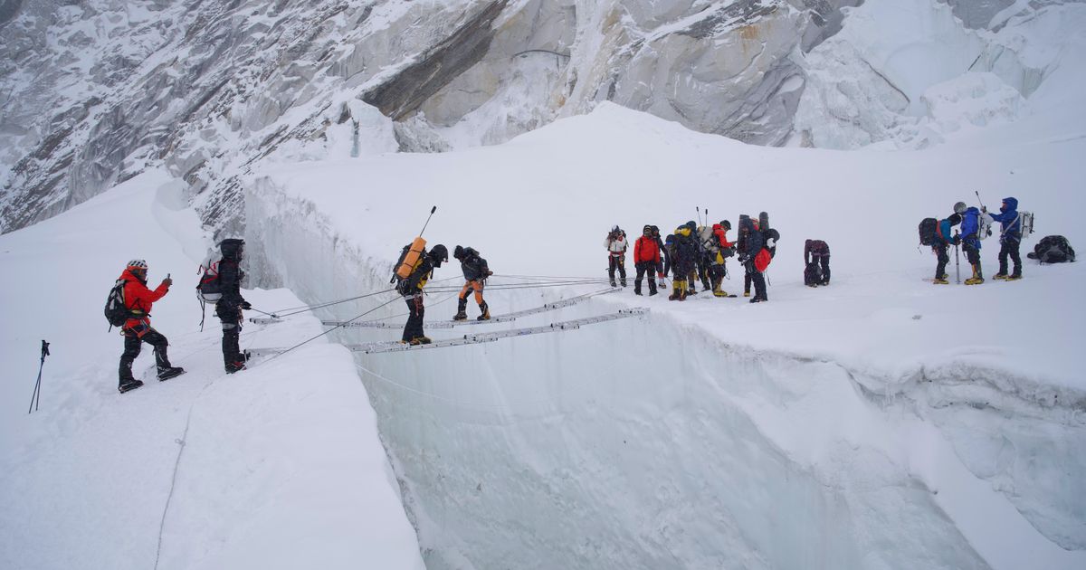 Sherpa guide missing for a week on Mount Everest rescued while crawling to base camp