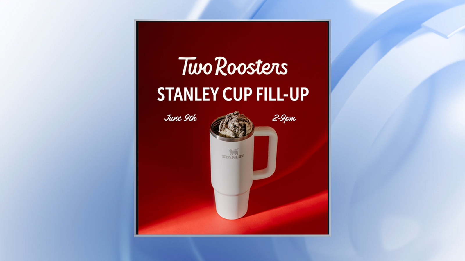 Stanley Cup Fill-up: Triangle ice cream shop launches popular promotion to  support Canes' in Game 4 :: WRAL.com