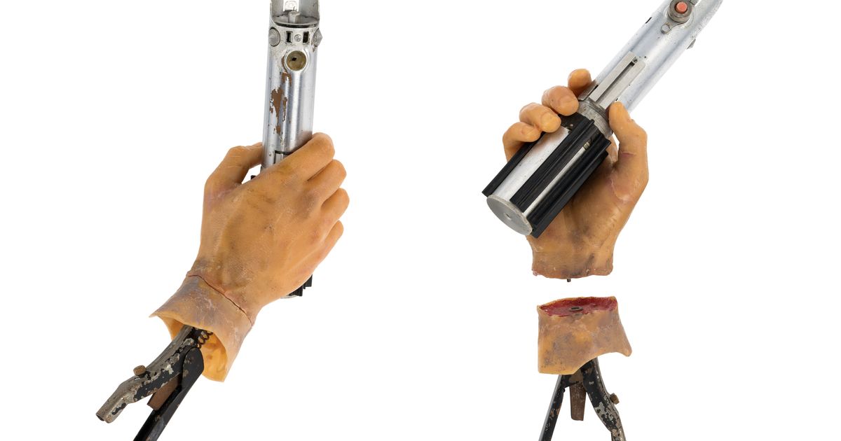 Luke's 'Empire' light saber, 'Wizard of Oz' witch hat and Lebowski rugs going up for auction