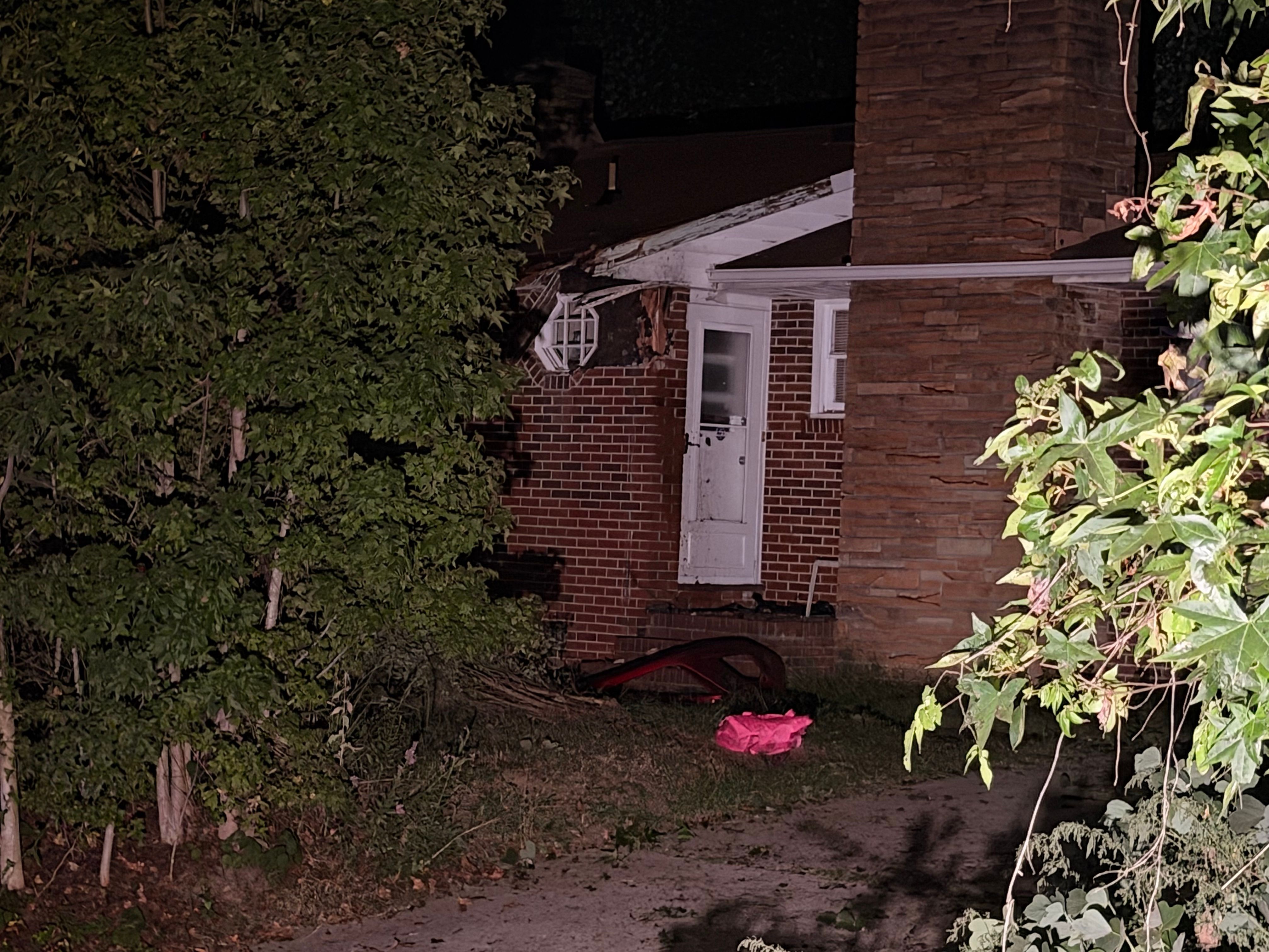 Vehicle drives through several front yards before hitting Durham home ...