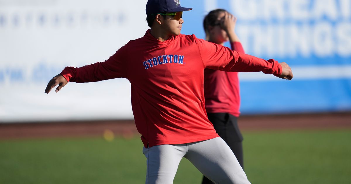 A's Japanese three-way prospect Shotaro Morii finds his footing in the minor leagues
