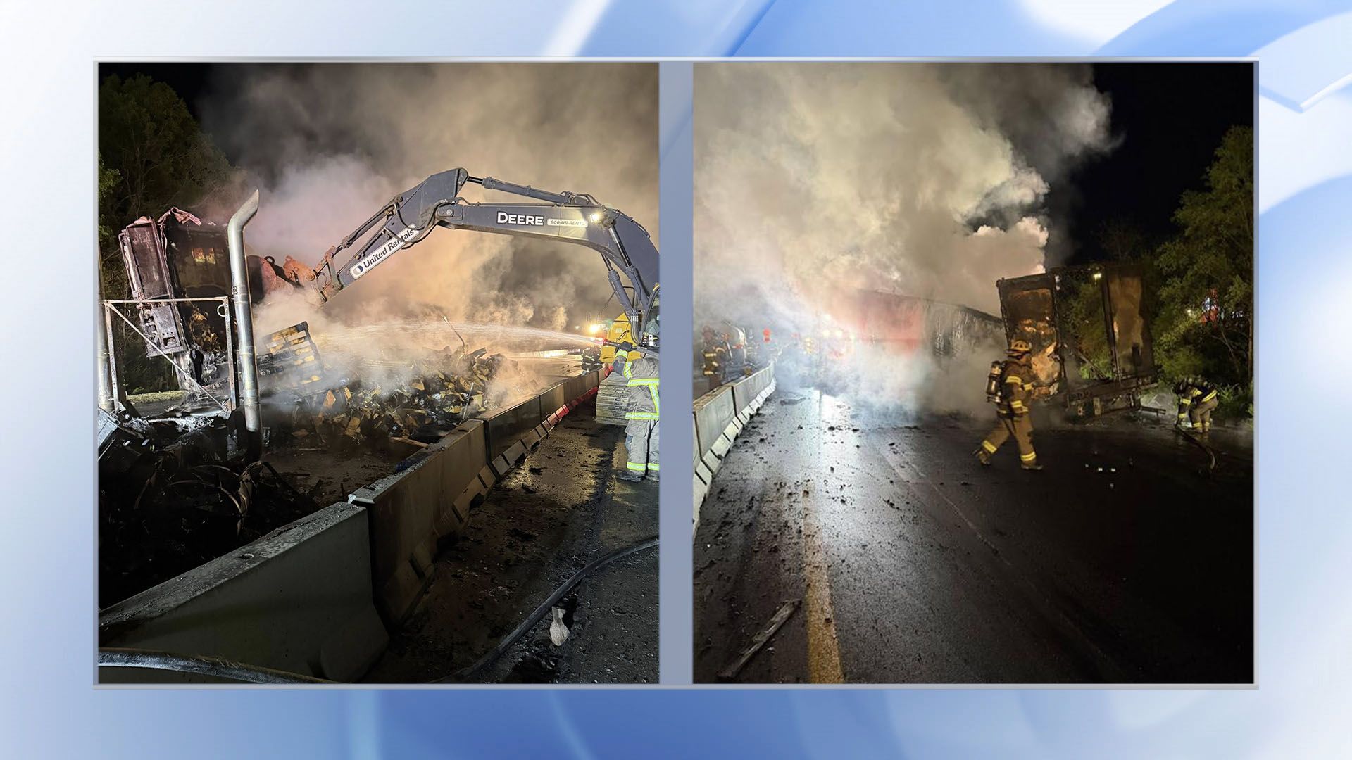 I-95 reopens near Dunn after fiery 18-wheeler crash blocks road