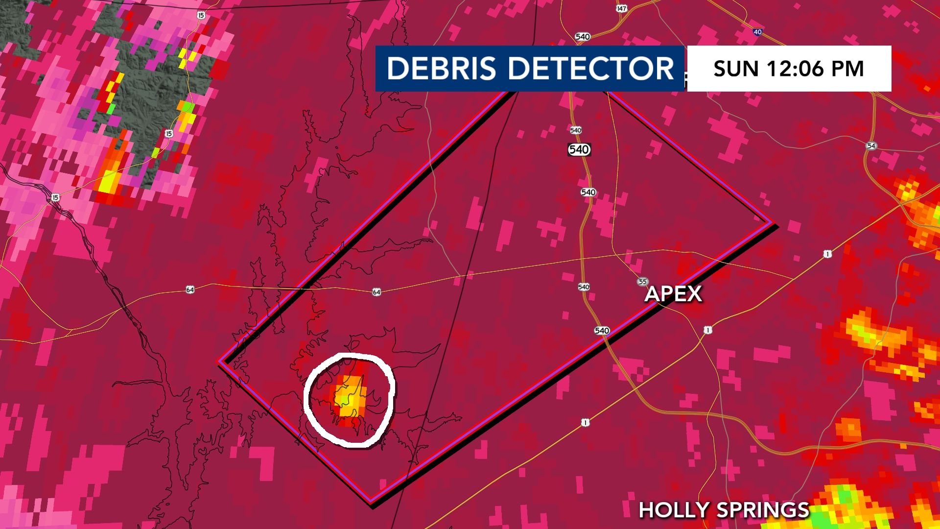 At least 5 tornadoes strike central North Carolina, uprooting trees and damaging homes in northeast Raleigh :: WRAL.com