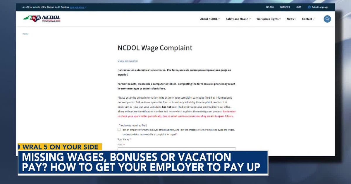 Missing wages, bonuses or vacation pay? How to get your employer to pay up