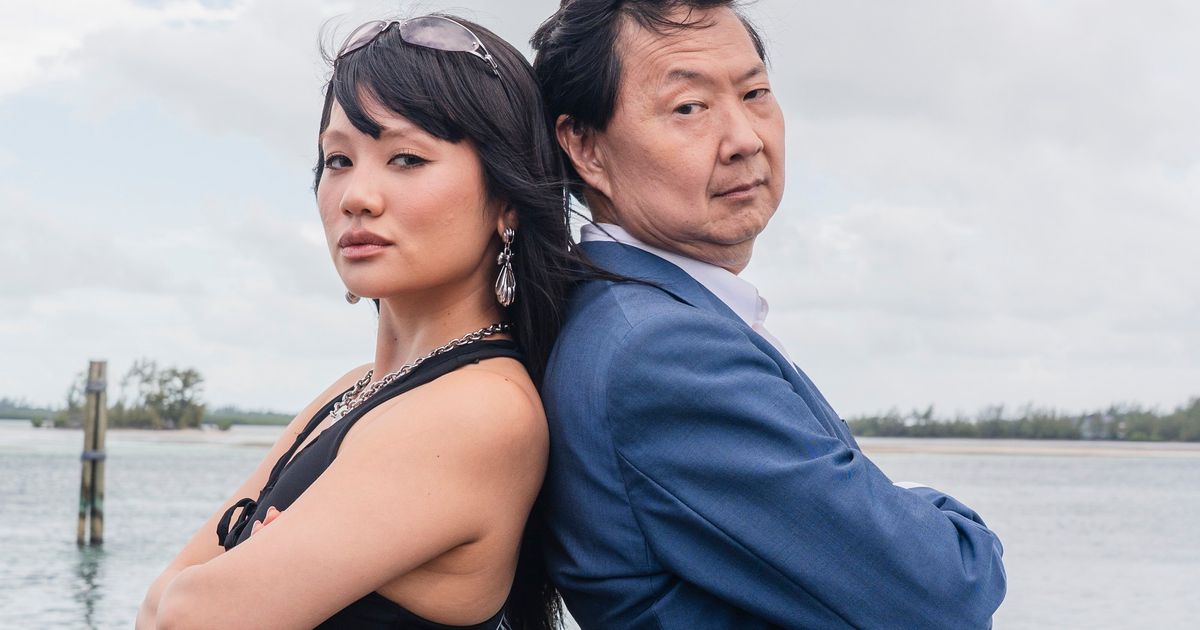 Rei Ami from 'KPop Demon Hunters' and comedian Ken Jeong take a bite out of 'Shark Week'