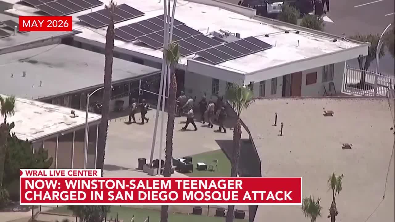 Winston - Salem student accused of helping plan deadly San Diego mosque attack