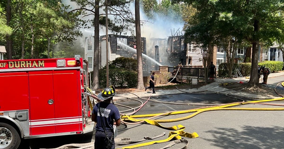Woman charged in Durham apartment fire that injured 7 people, including firefighter
