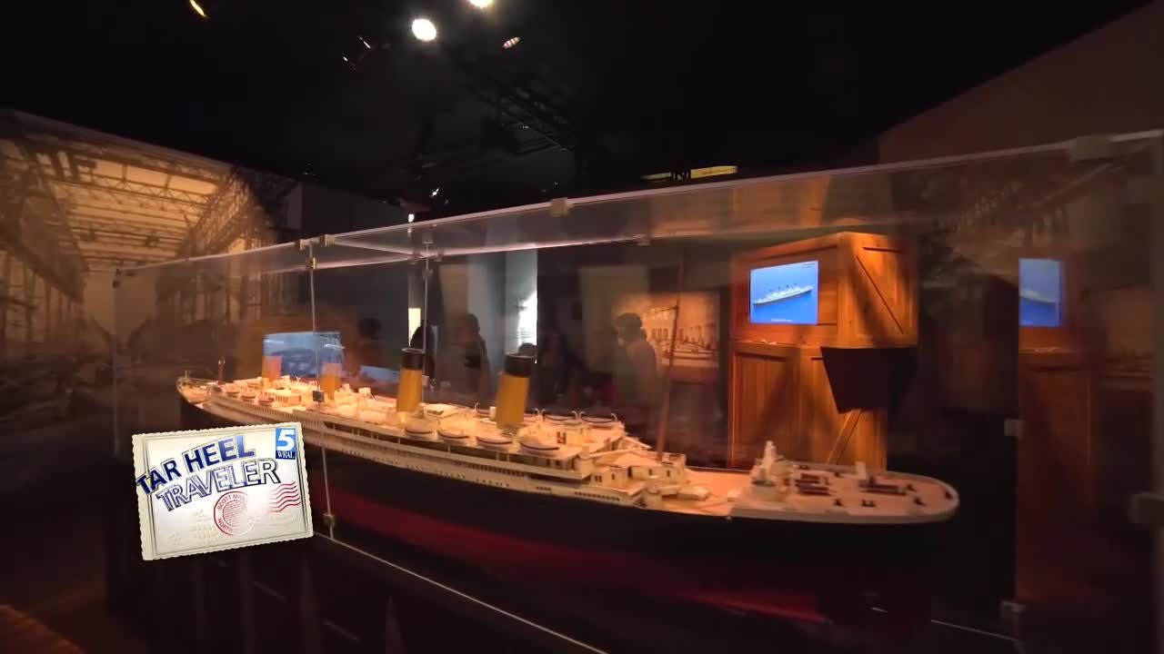 Tar Heel Traveler : Titanic Exhibition in Charlotte for the summer