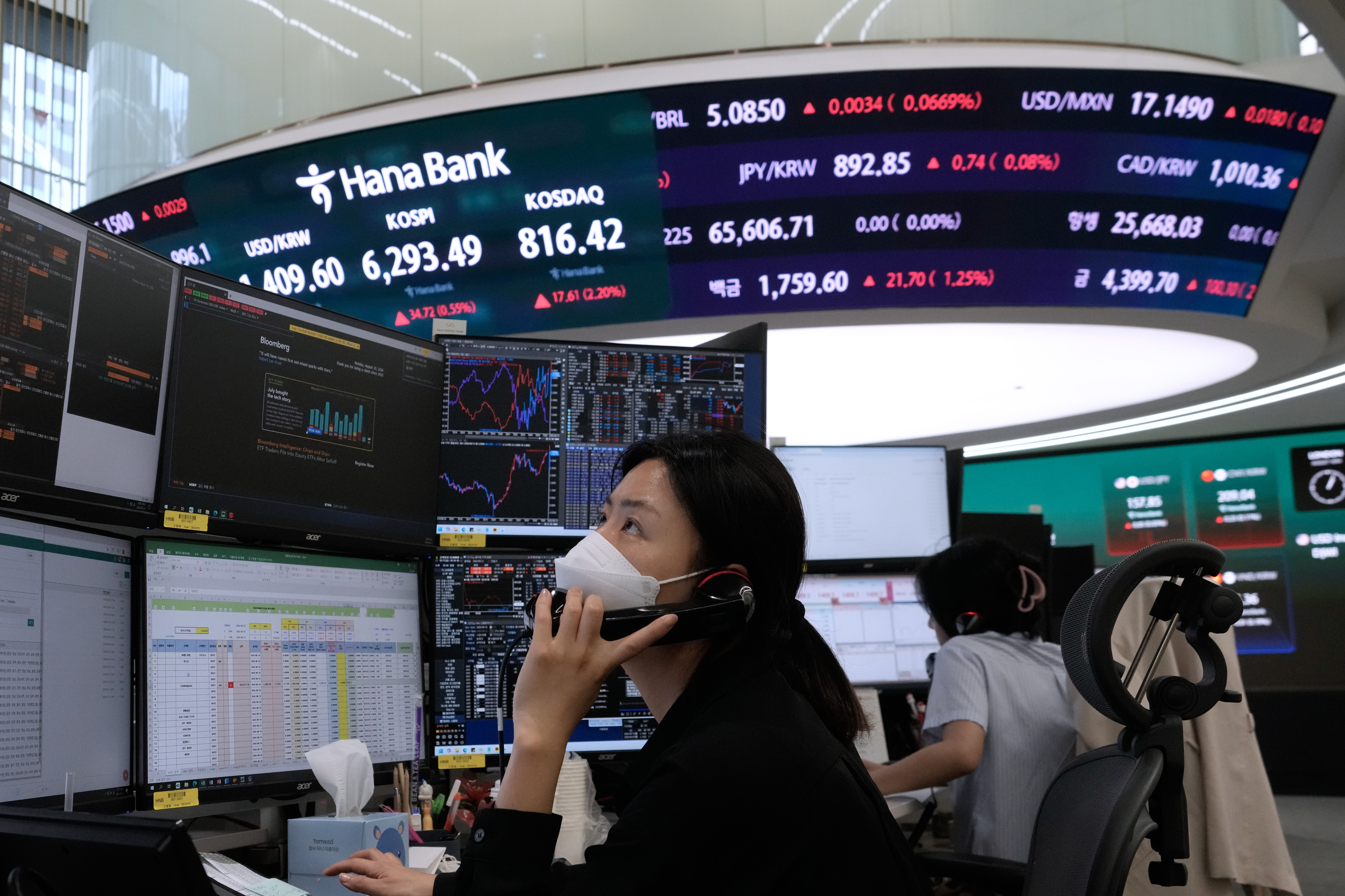 wral.com - ELAINE KURTENBACH — AP Business Writer - Asian shares are mixed after gains on Wall Street, while oil prices climb
