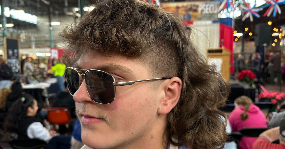 'Joe Dirt' tribute takes top prize in Pennsylvania Farm Show mullet contest