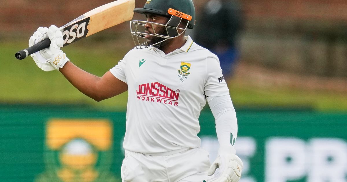 Skipper Bavuma’s 179 puts South Africa in control in 2nd test vs Australia
