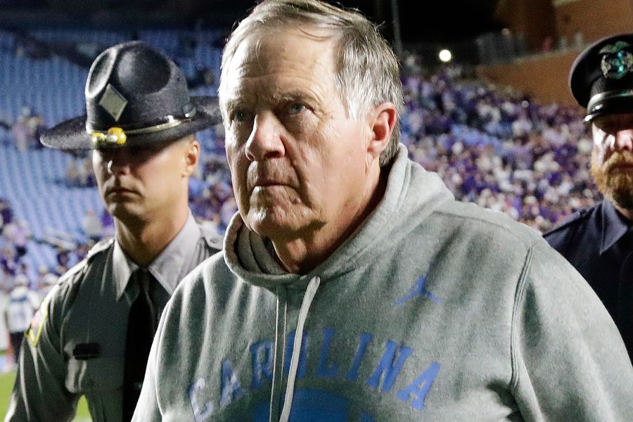 Chancellor, chairman not panicking about UNC's slow start under Bill Belichick