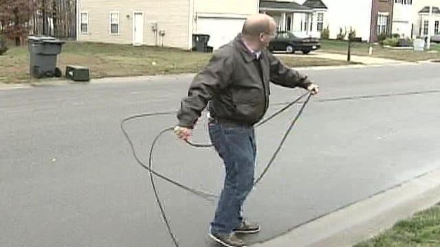 Man Embarks on Effort to Remove Embarq Cable