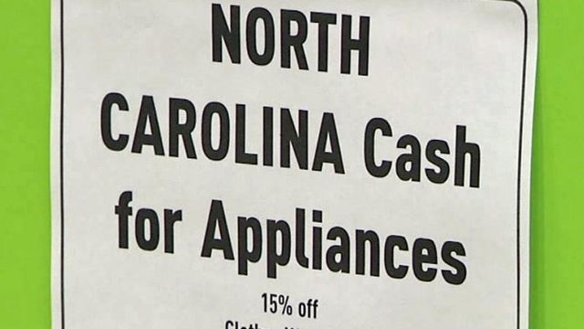 30 percent of appliance rebates claimed on first day
