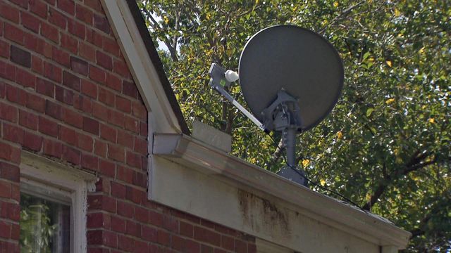 Satellite dish wrongly installed on Raleigh woman's home