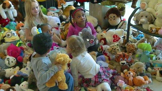 Toys donated to children across the Triangle
