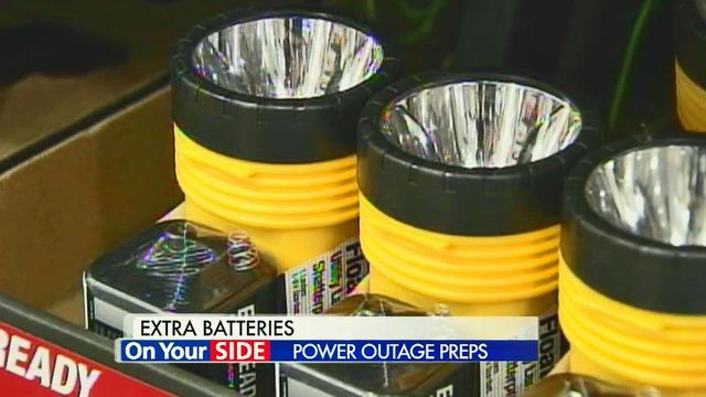 Plan ahead for winter power outages