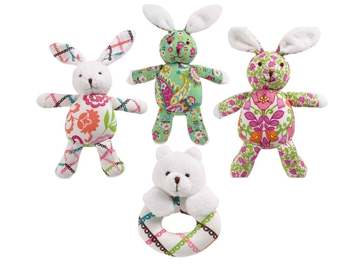 Vera Bradley Recalls Bear Ring Rattles and Bunny Toys