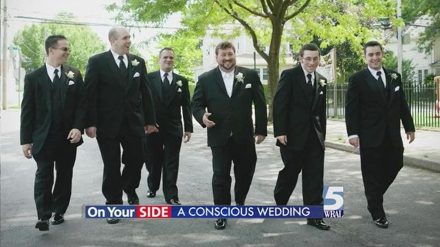 Mismatched attire, nearby location can keep wedding costs down