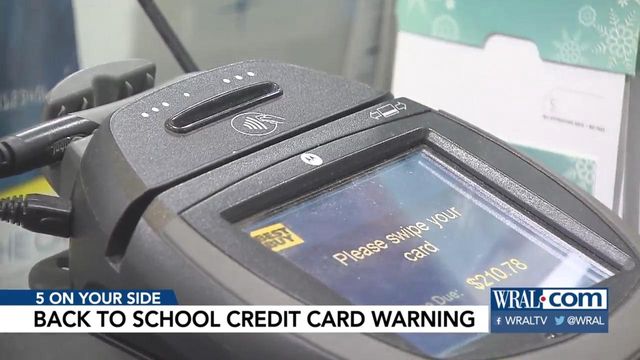 Be wary of high interest rates on back-to-school store credit cards
