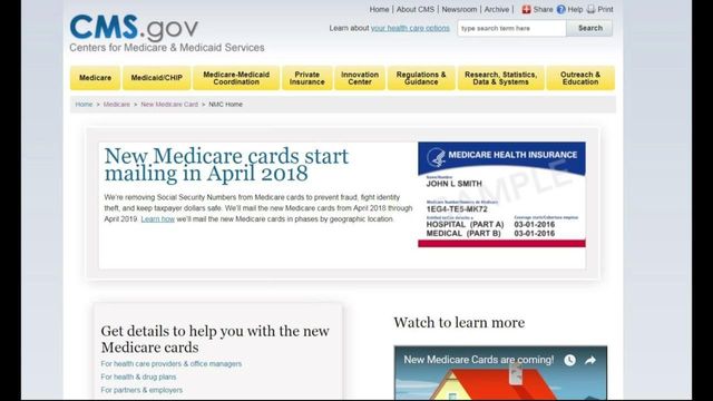 Keep an eye on mail for your new Medicare card