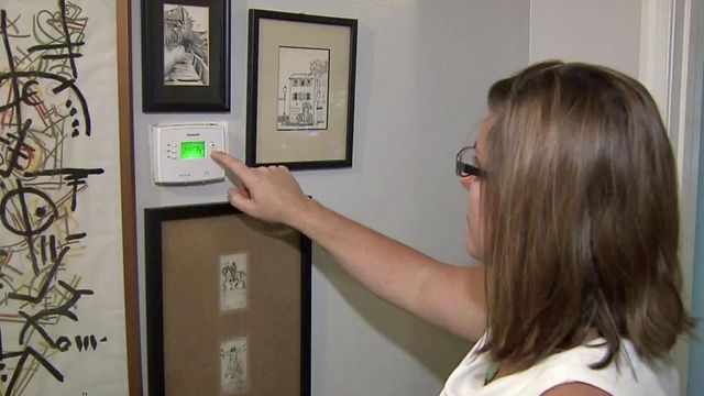 Set your thermostat higher to save on cooling costs 