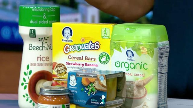 Tests show organic, non-organic baby foods contain heavy metals