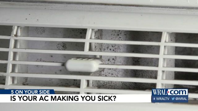 Mold, dust in your air conditioning unit could be making you sick