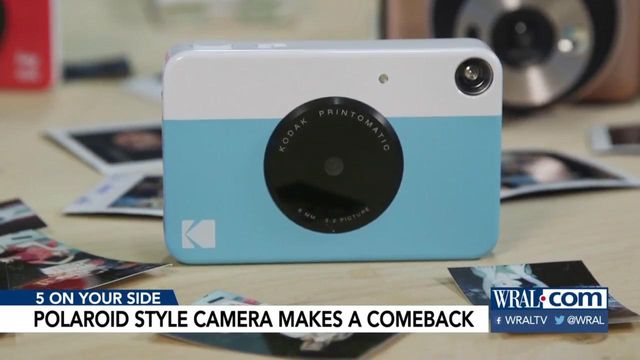 New cameras offer instant prints