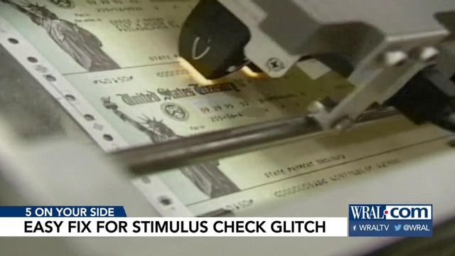 Easy fix for stimulus check glitch