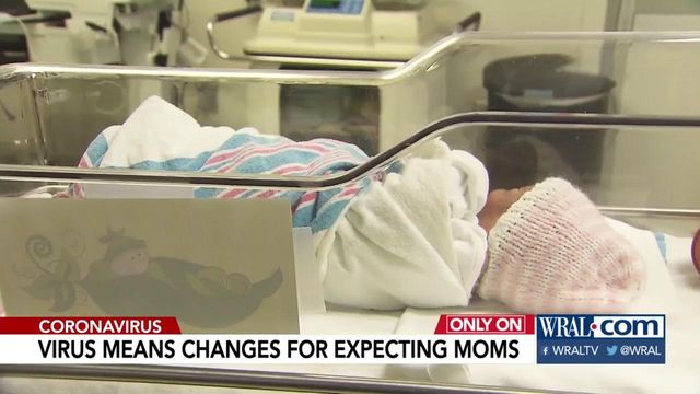 Coronavirus means changes for expecting, new mothers