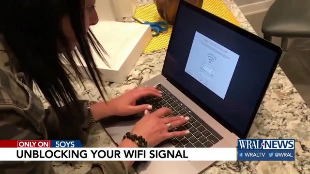 Unblock your Wi-Fi signal