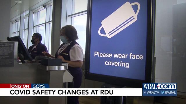 Expect COVID-19 safety changes at RDU