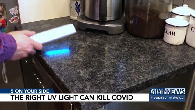 The right UV light can disinfect