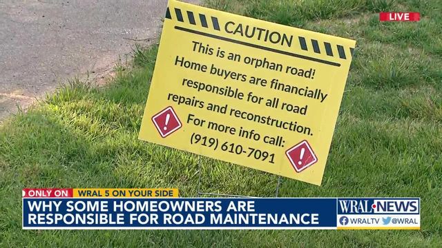 5 On Your Side explains why 'orphan roads' leave some homeowners with a rough ride