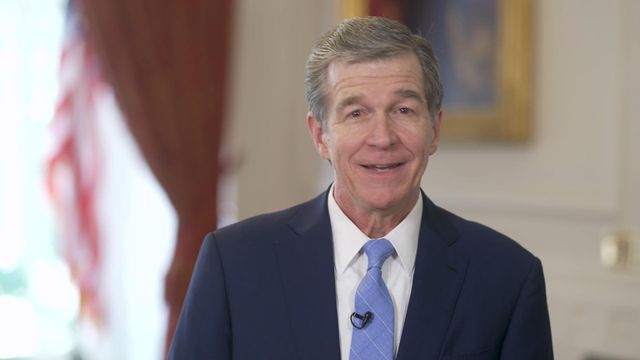 Gov. Cooper welcomes Monica Laliberte to the Order of the Long Leaf Pine