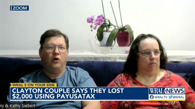 NC couple claims to have lost $2K using IRS-backed tax filing service