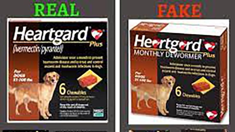 Counterfeit cheap pet medications