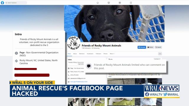 5 On Your Side steps in to help rescue organization with hacked Facebook page