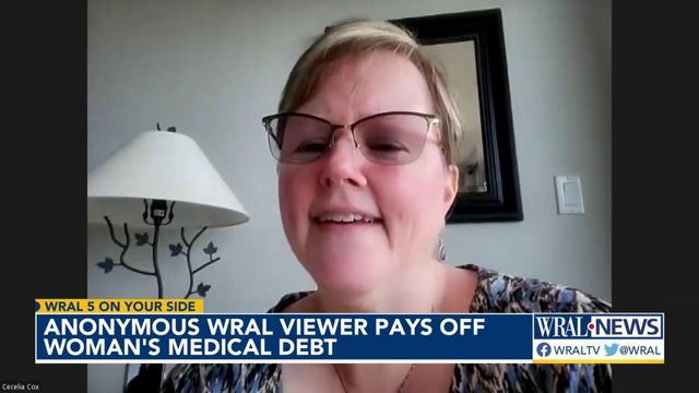 Anonymous WRAL 5 On Your Side viewer pays off woman's medical debt