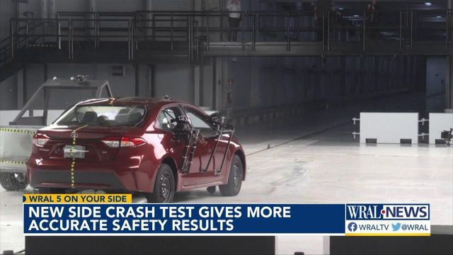 New side crash test gives more accurate safety results