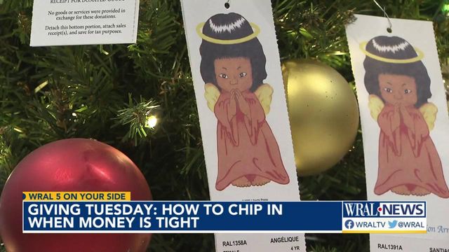 Giving Tuesday: How to chip in when money is tight